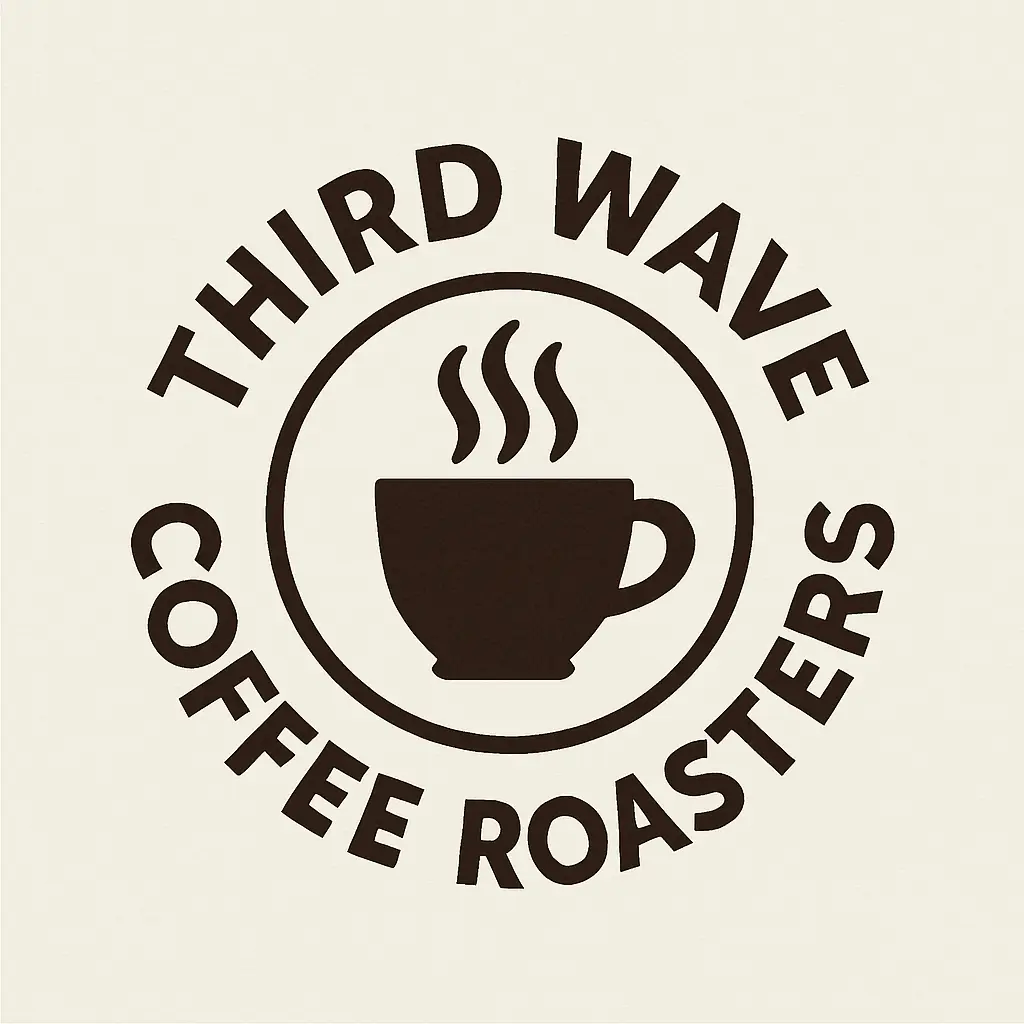 Third wave coffee roasters logo